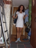 платье 206КБ Изящное платье строго по фигуре из белого шитья. 100% хлопок.

Фото Екатерины Беляковой.